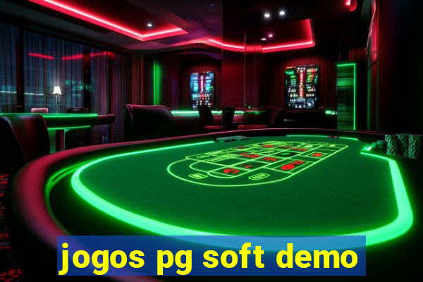 jogos pg soft demo